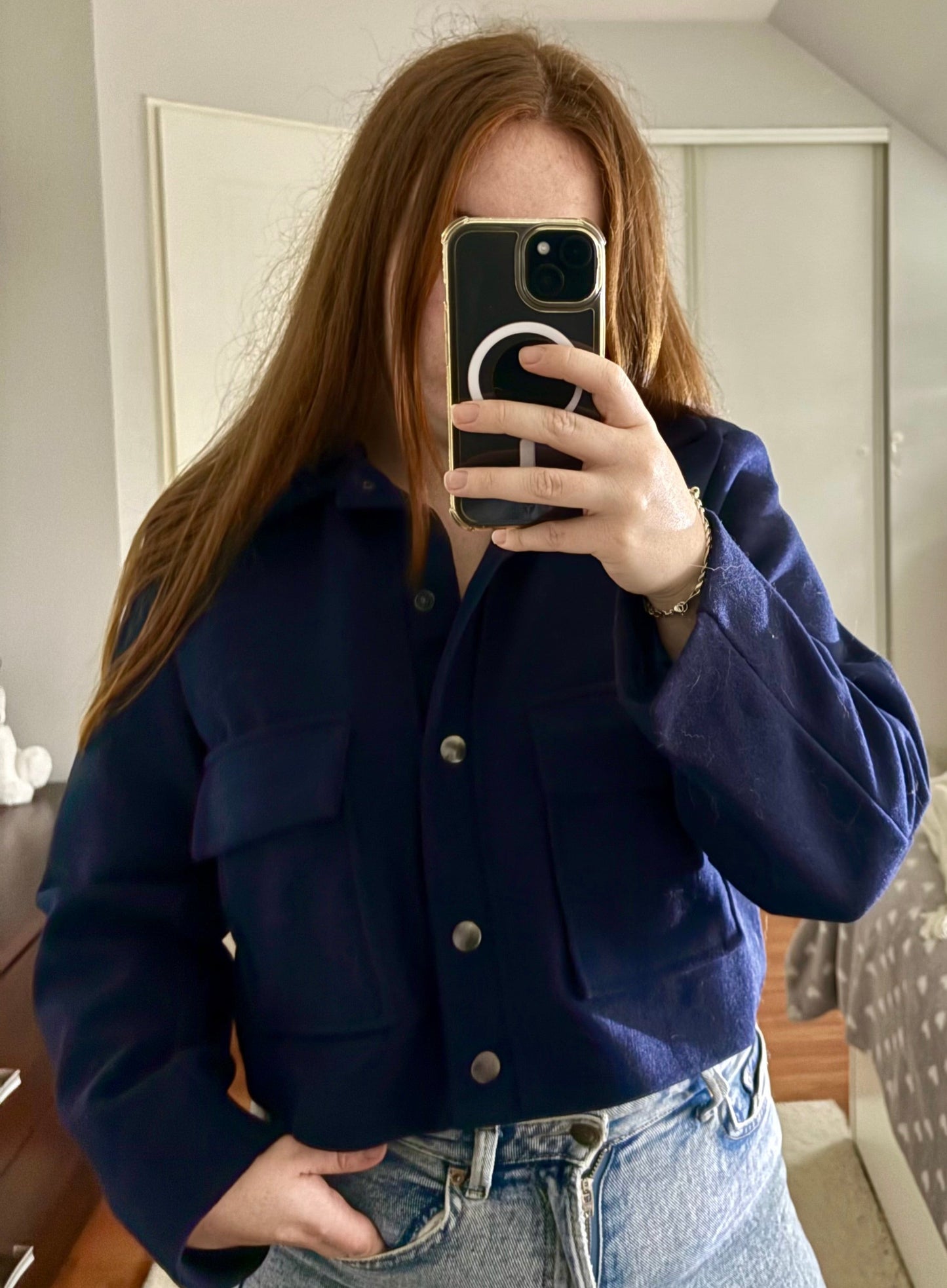 Veste Lily Bleu